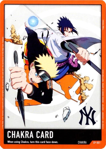 Image for Chakra Card (New York Yankees) (CP-001) - Naruto Card Game