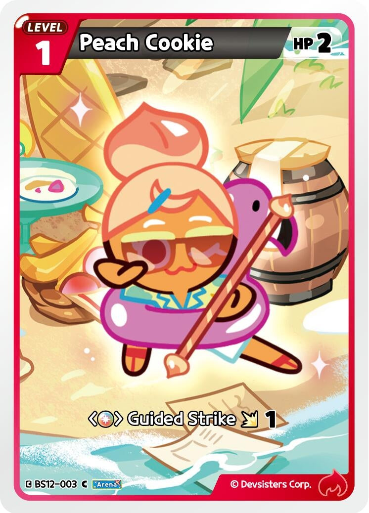 Image for Peach Cookie (BS12-003) (BS12) - CookieRun: Braverse TCG