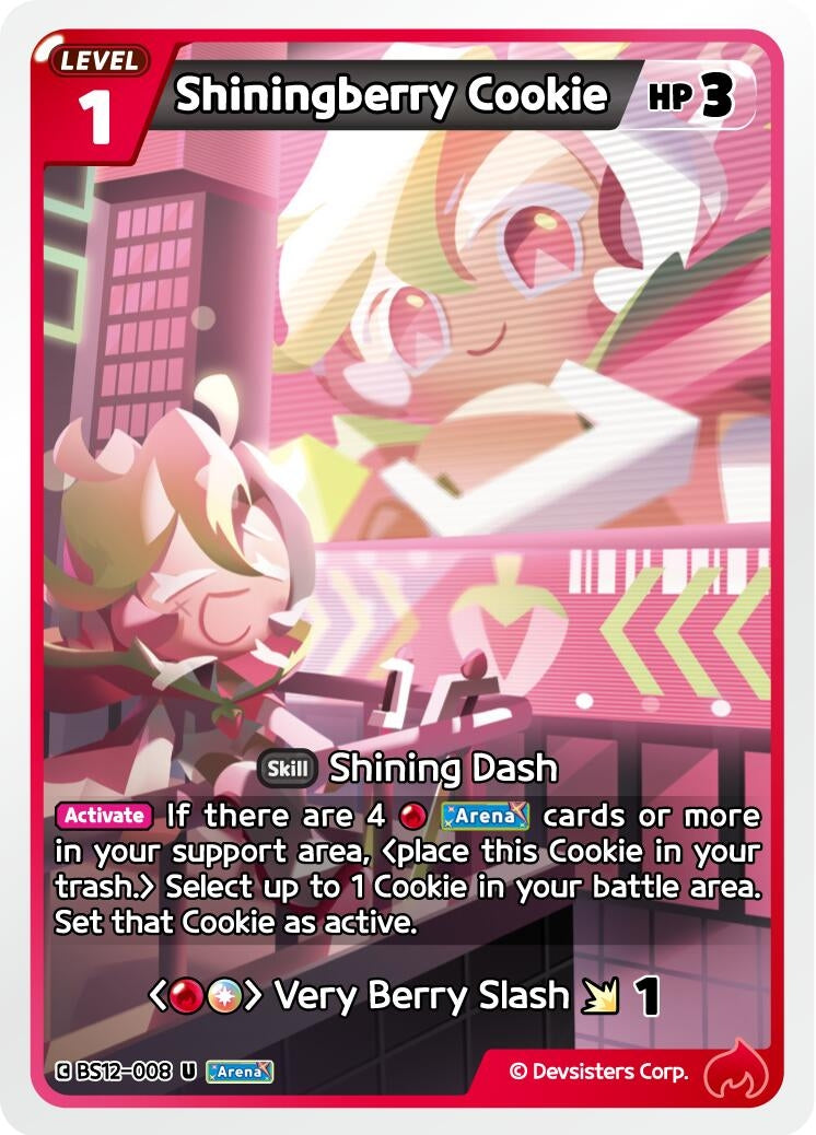 Image for Shiningberry Cookie (BS12-008) (BS12) - CookieRun: Braverse TCG