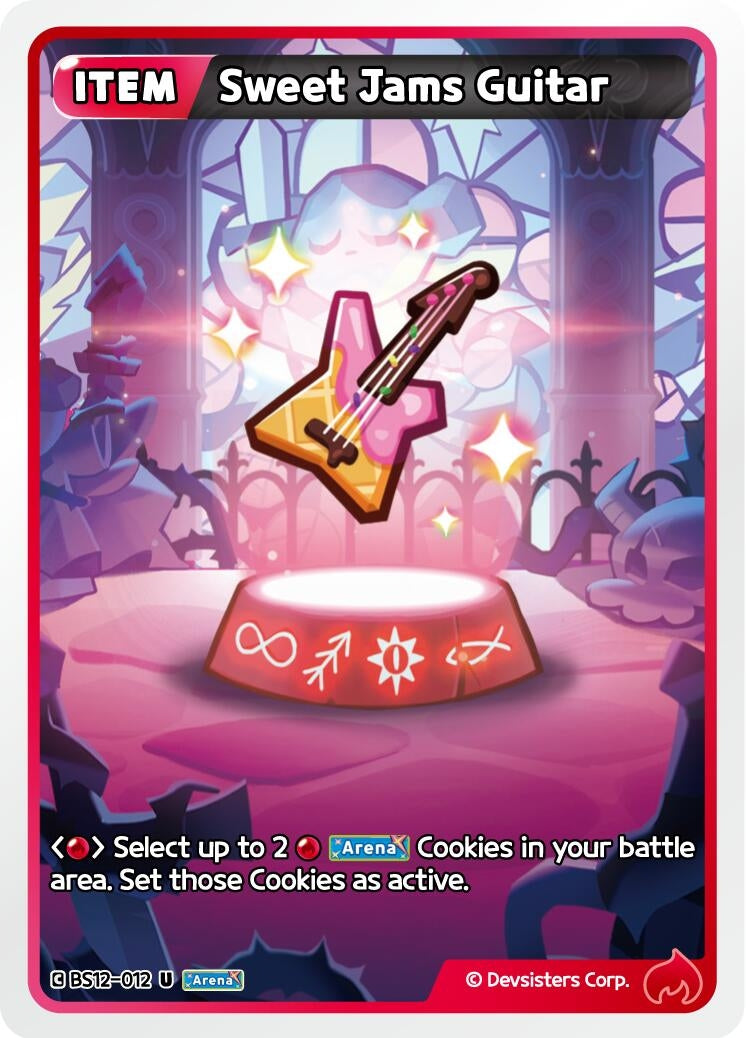 Image for Sweet Jams Guitar (BS12-012) (BS12) - CookieRun: Braverse TCG