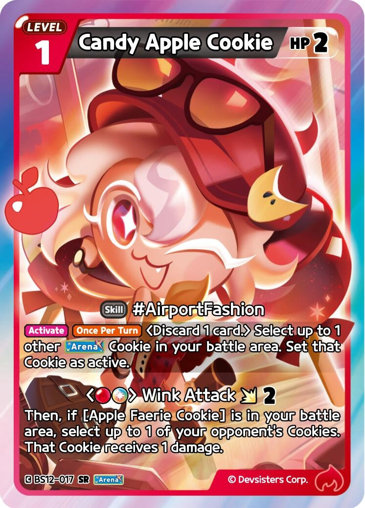 Image for Candy Apple Cookie (BS12-017) (BS12) - CookieRun: Braverse TCG