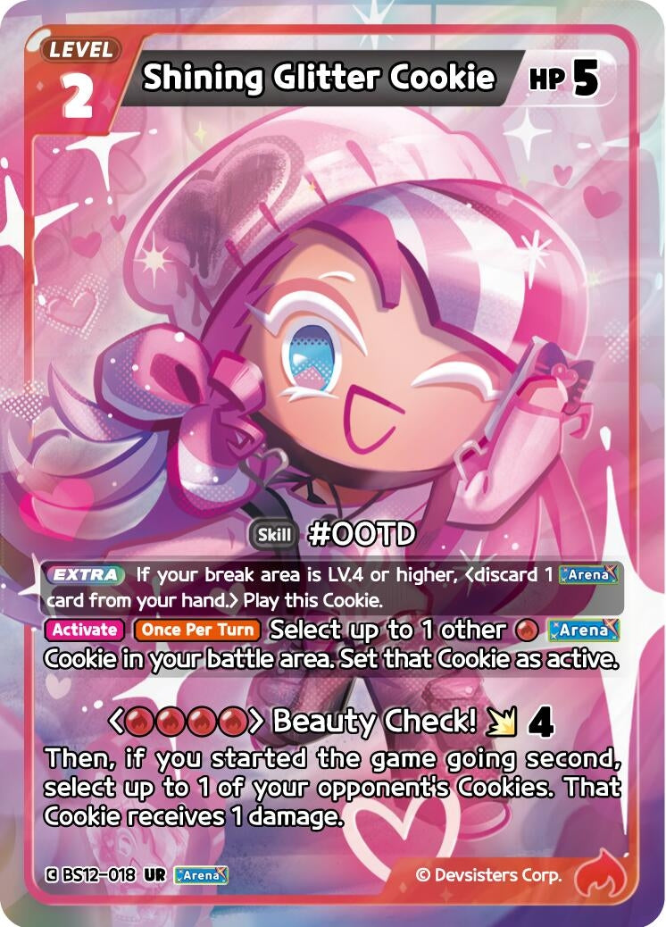 Image for Shining Glitter Cookie (BS12-018) (BS12) - CookieRun: Braverse TCG