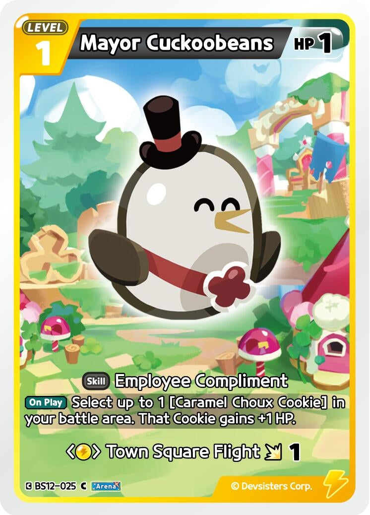 Image for Mayor Cuckoobeans (BS12-025) (BS12) - CookieRun: Braverse TCG