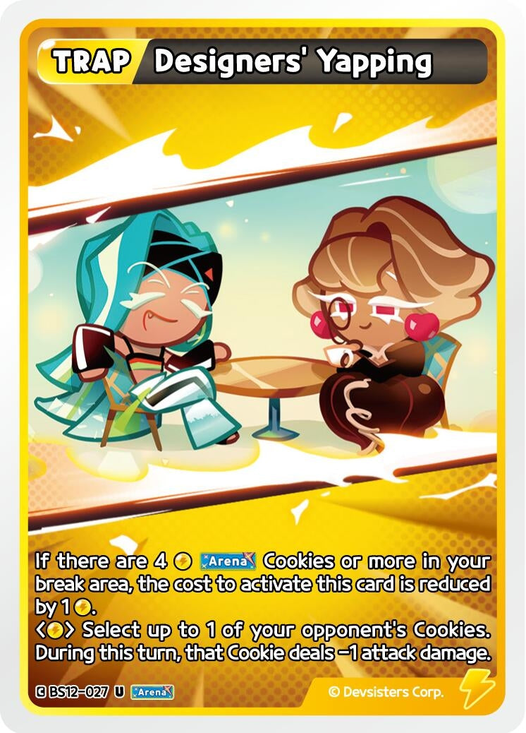 Image for Designers' Yapping (BS12-027) (BS12) - CookieRun: Braverse TCG