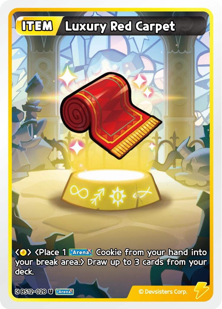 Image for Luxury Red Carpet (BS12-028) (BS12) - CookieRun: Braverse TCG