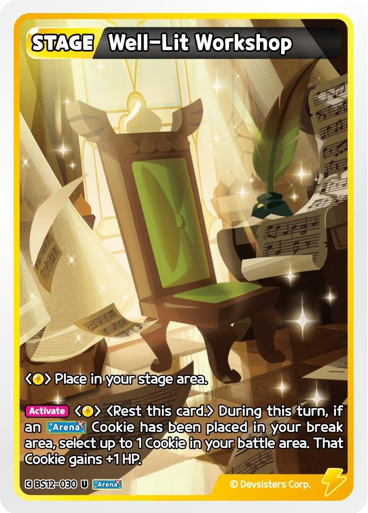 Image for Well-Lit Workshop (BS12-030) (BS12) - CookieRun: Braverse TCG