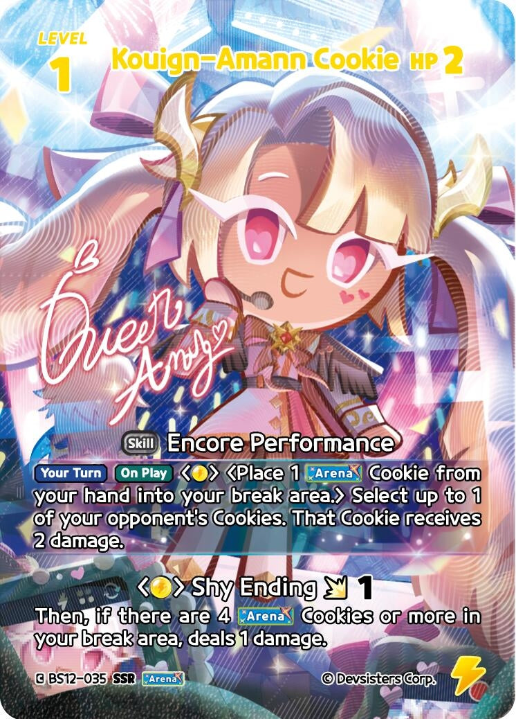 Image for Kouign-Amann Cookie (SSR) (BS12-035) (BS12) - CookieRun: Braverse TCG
