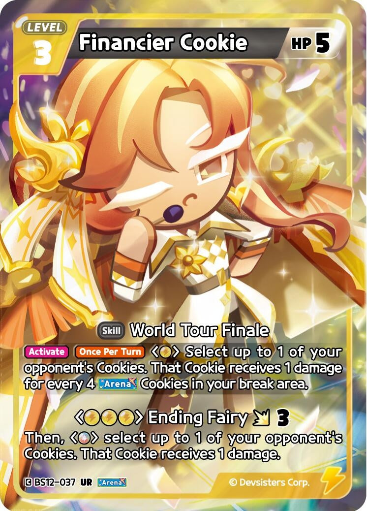 Image for Financier Cookie (BS12-037) (BS12) - CookieRun: Braverse TCG