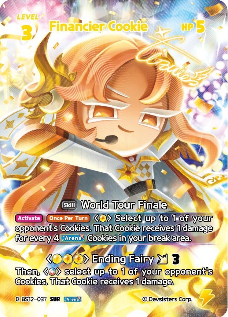 Image for Financier Cookie (SUR) (BS12-037) (BS12) - CookieRun: Braverse TCG