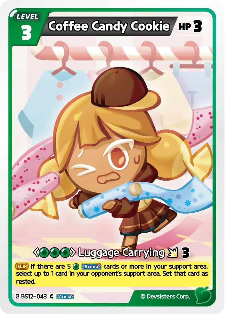 Image for Coffee Candy Cookie (BS12-043) (BS12) - CookieRun: Braverse TCG
