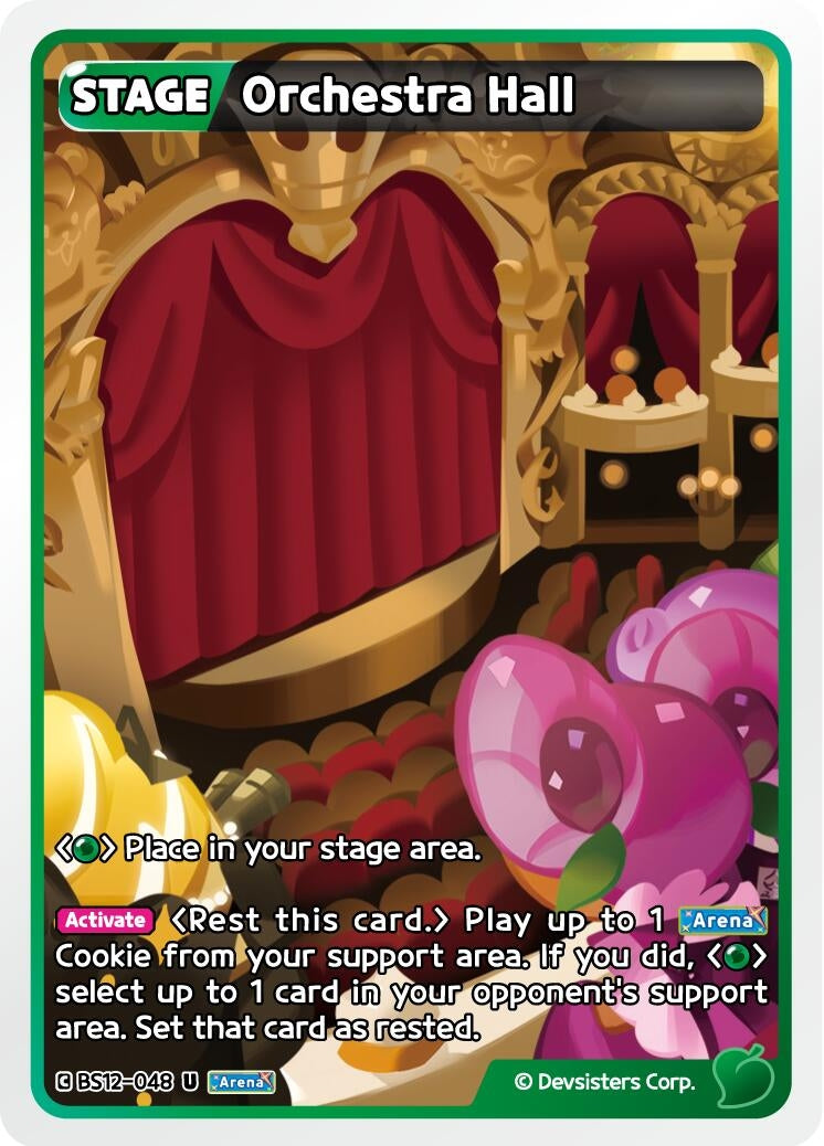 Image for Orchestra Hall (BS12-048) (BS12) - CookieRun: Braverse TCG