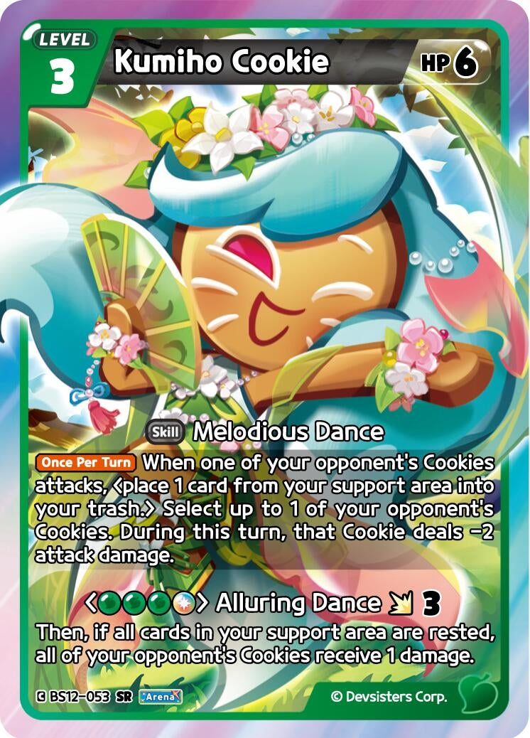 Image for Kumiho Cookie (BS12-053) (BS12) - CookieRun: Braverse TCG