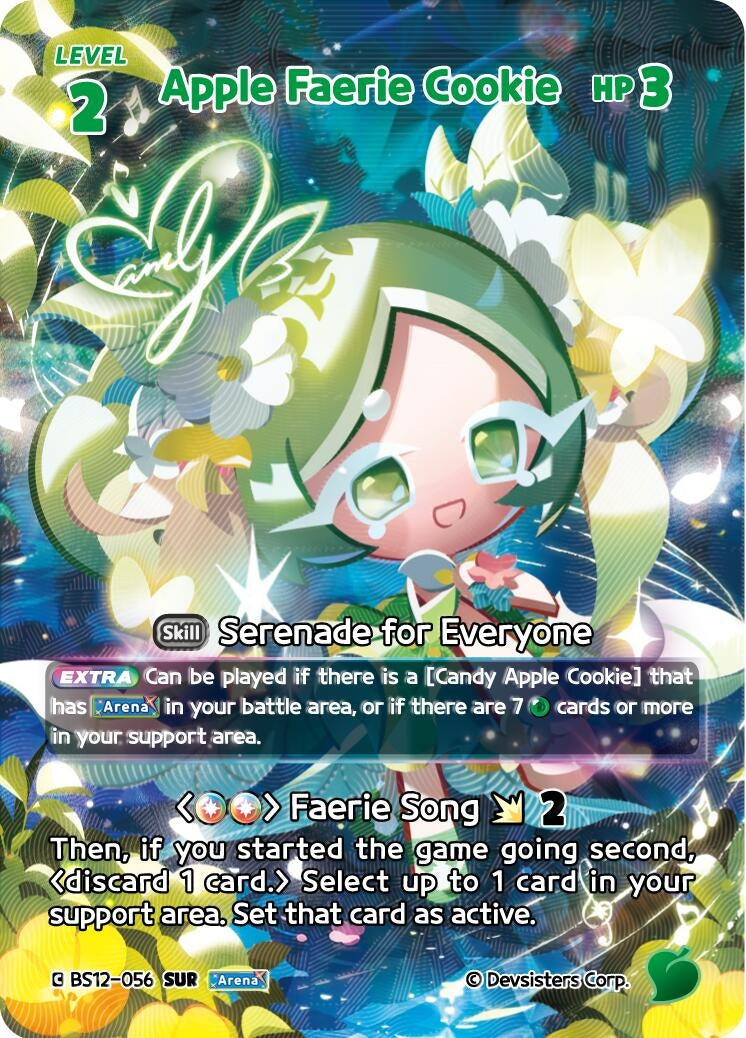 Image for Apple Faerie Cookie (SUR) (BS12-056) (BS12) - CookieRun: Braverse TCG
