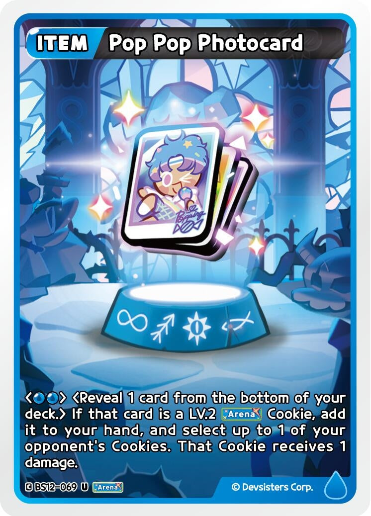 Image for Pop Pop Photocard (BS12-069) (BS12) - CookieRun: Braverse TCG