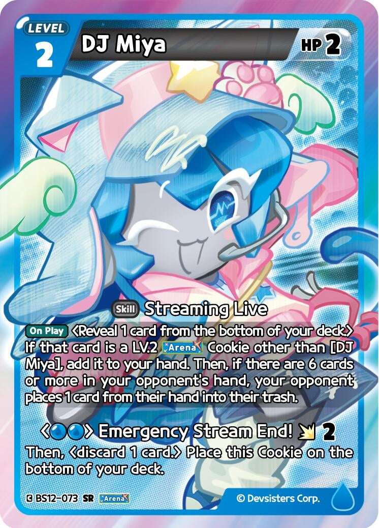 Image for DJ Miya (BS12-073) (BS12) - CookieRun: Braverse TCG