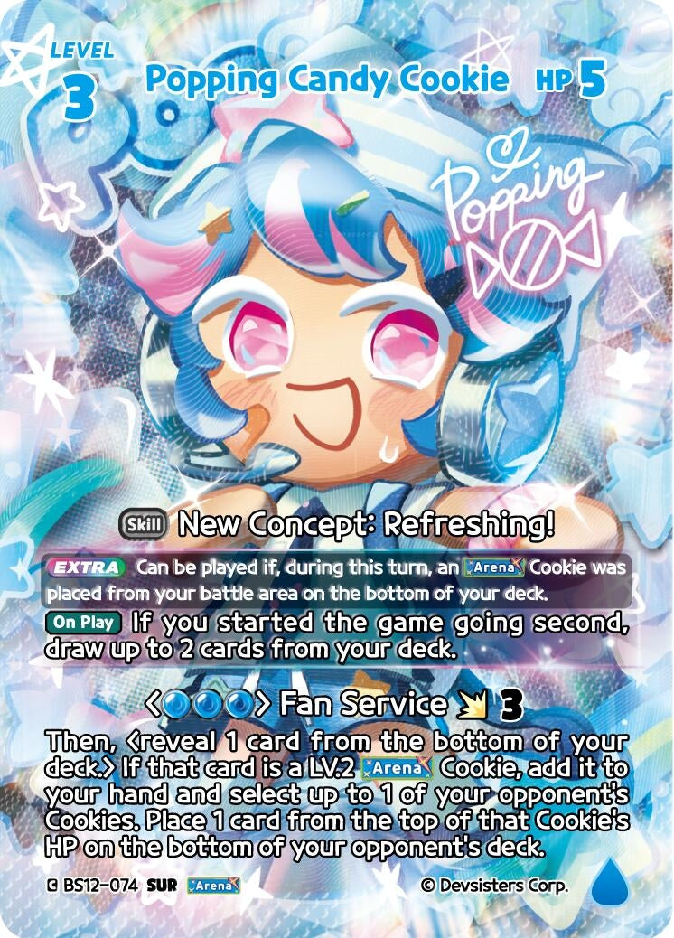 Image for Popping Candy Cookie (SUR) (BS12-074) (BS12) - CookieRun: Braverse TCG