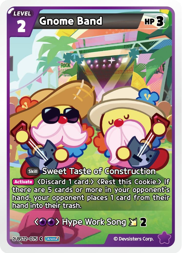 Image for Gnome Band (BS12-075) (BS12) - CookieRun: Braverse TCG