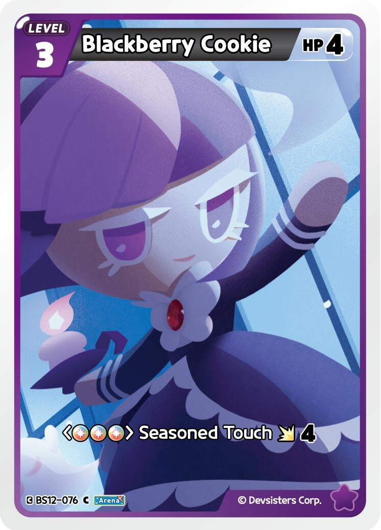 Image for Blackberry Cookie (BS12-076) (BS12) - CookieRun: Braverse TCG