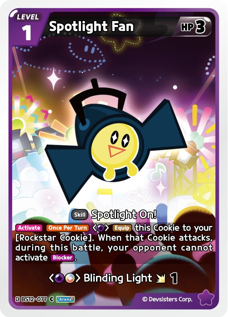 Image for Spotlight Fan (BS12-077) (BS12) - CookieRun: Braverse TCG