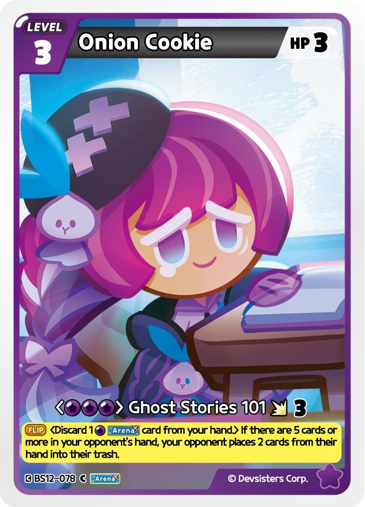 Image for Onion Cookie (BS12-078) (BS12) - CookieRun: Braverse TCG