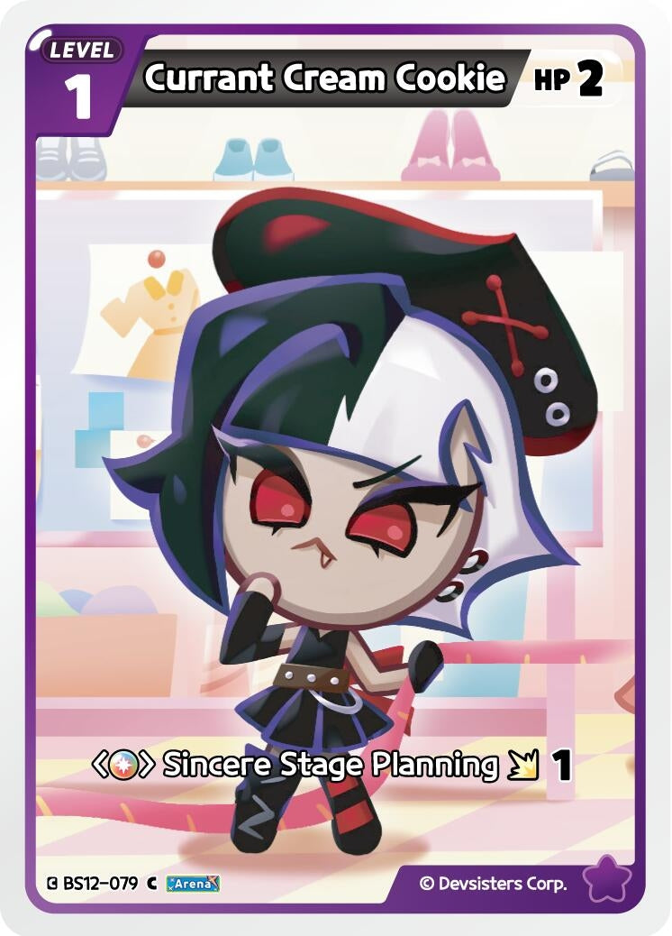 Image for Currant Cream Cookie (BS12-079) (BS12) - CookieRun: Braverse TCG