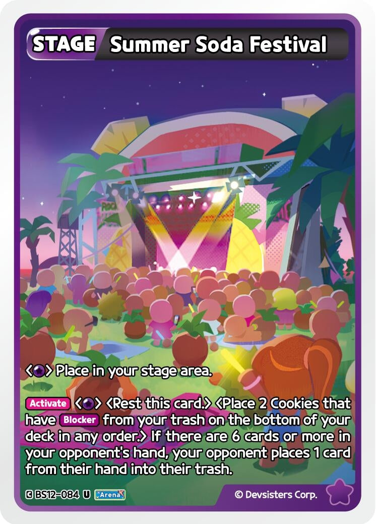 Image for Summer Soda Festival (BS12-084) (BS12) - CookieRun: Braverse TCG