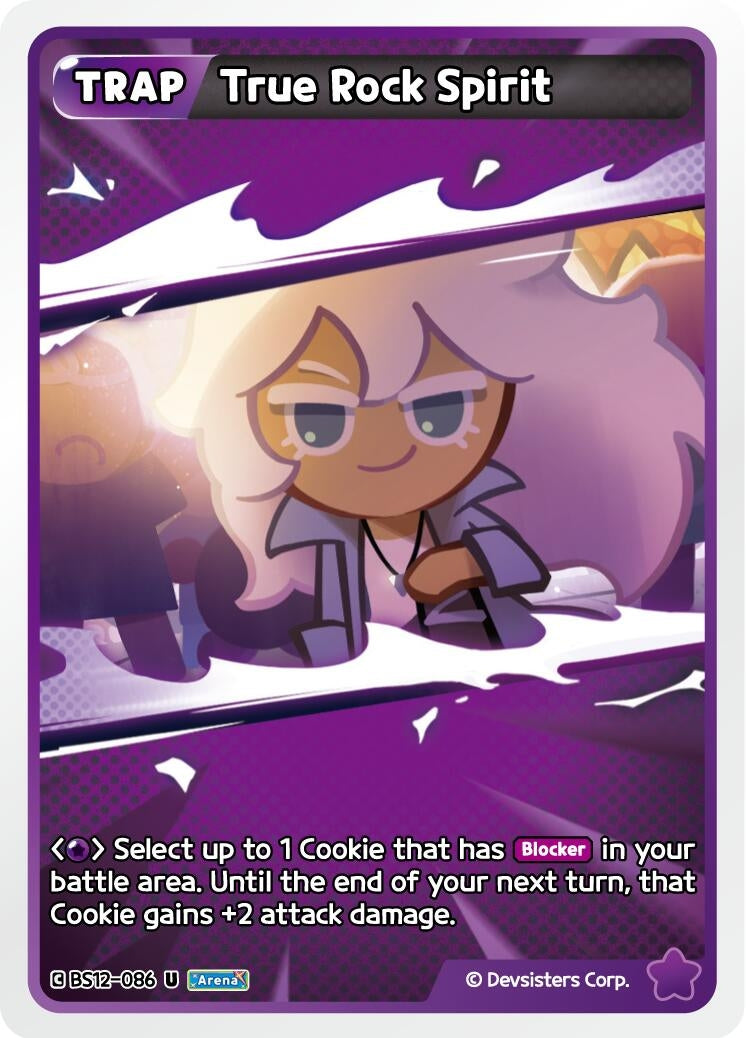 Image for True Rock Spirit (BS12-086) (BS12) - CookieRun: Braverse TCG
