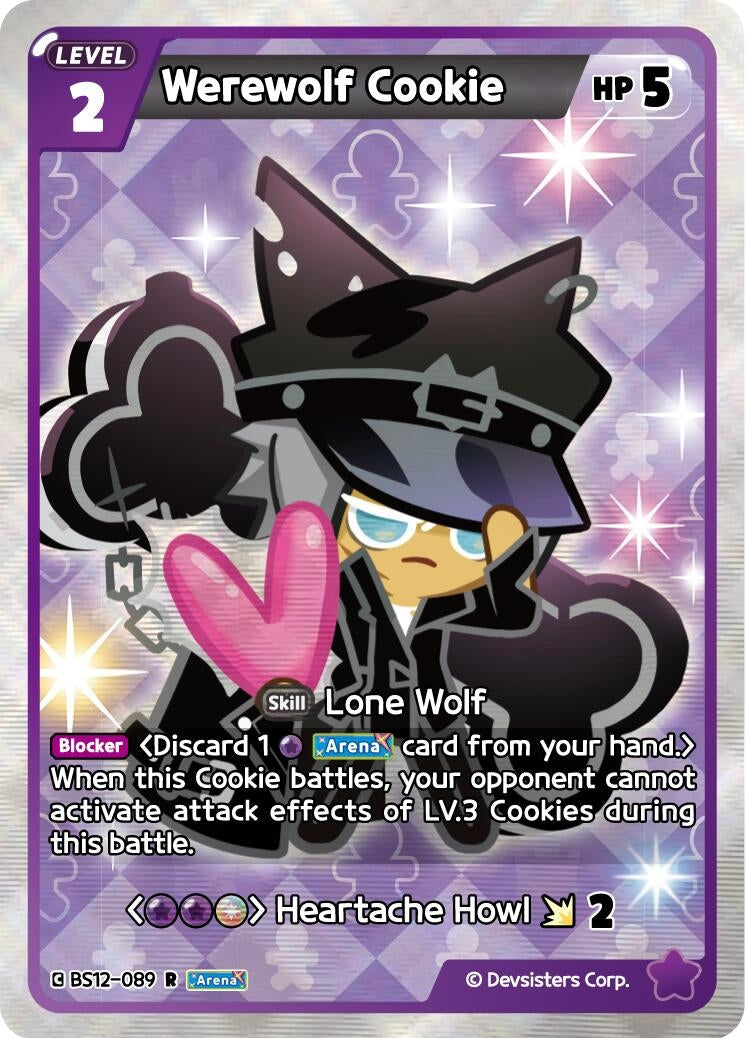 Image for Werewolf Cookie (BS12-089) (BS12) - CookieRun: Braverse TCG