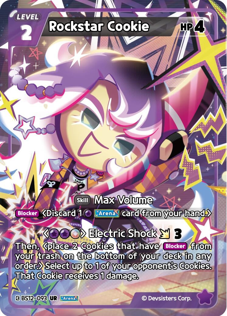 Image for Rockstar Cookie (BS12-093) (BS12) - CookieRun: Braverse TCG