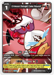 Image for Crimson Danger Cake Hound (BS12-096) (BS12) - CookieRun: Braverse TCG