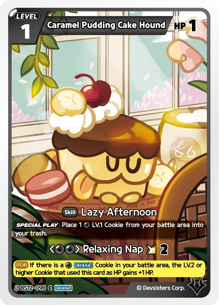 Image for Caramel Pudding Cake Hound (BS12-098) (BS12) - CookieRun: Braverse TCG