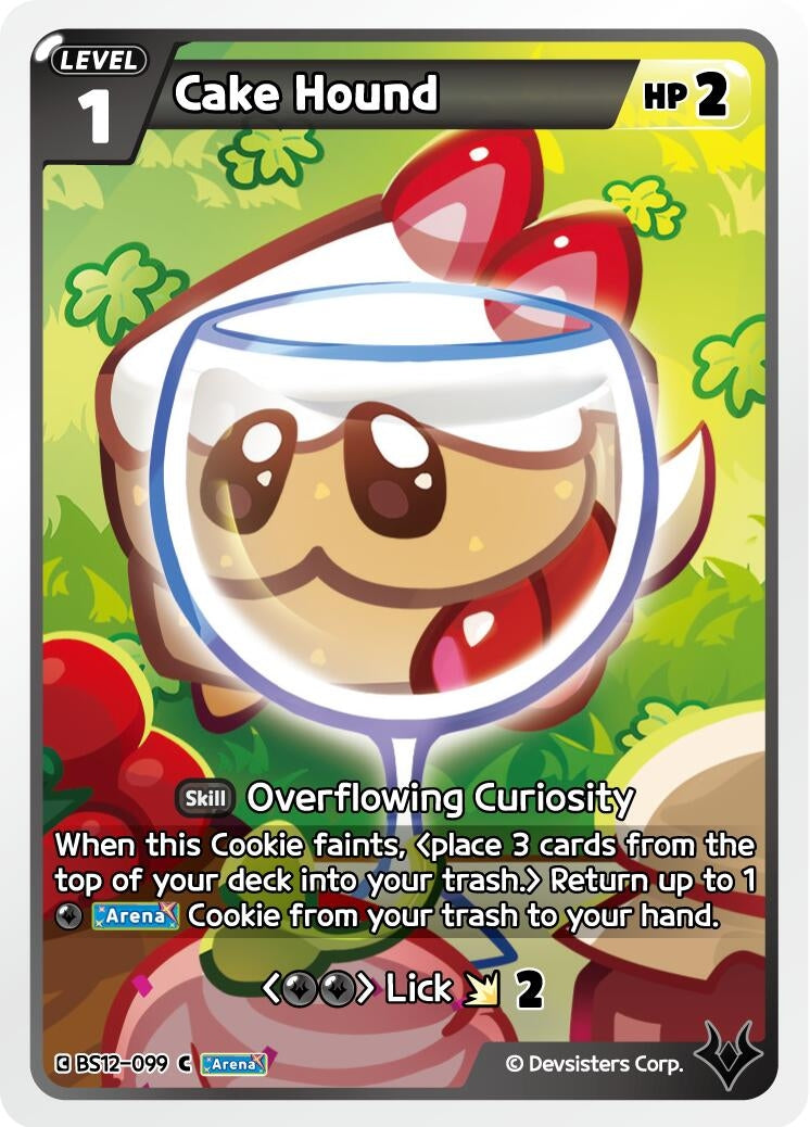 Image for Cake Hound (BS12-099) (BS12) - CookieRun: Braverse TCG