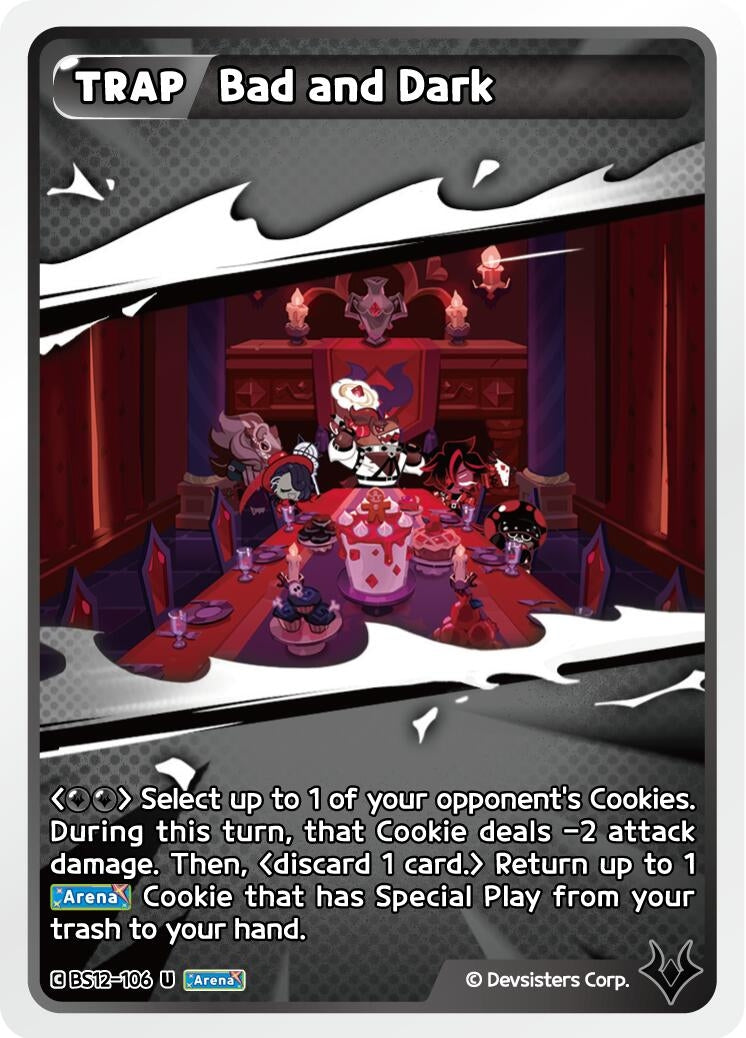 Image for Bad and Dark (BS12-106) (BS12) - CookieRun: Braverse TCG
