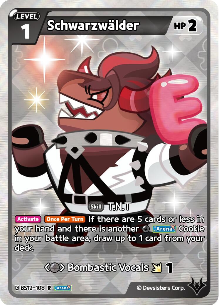 Image for Schwarzwalder (BS12-108) (BS12) - CookieRun: Braverse TCG