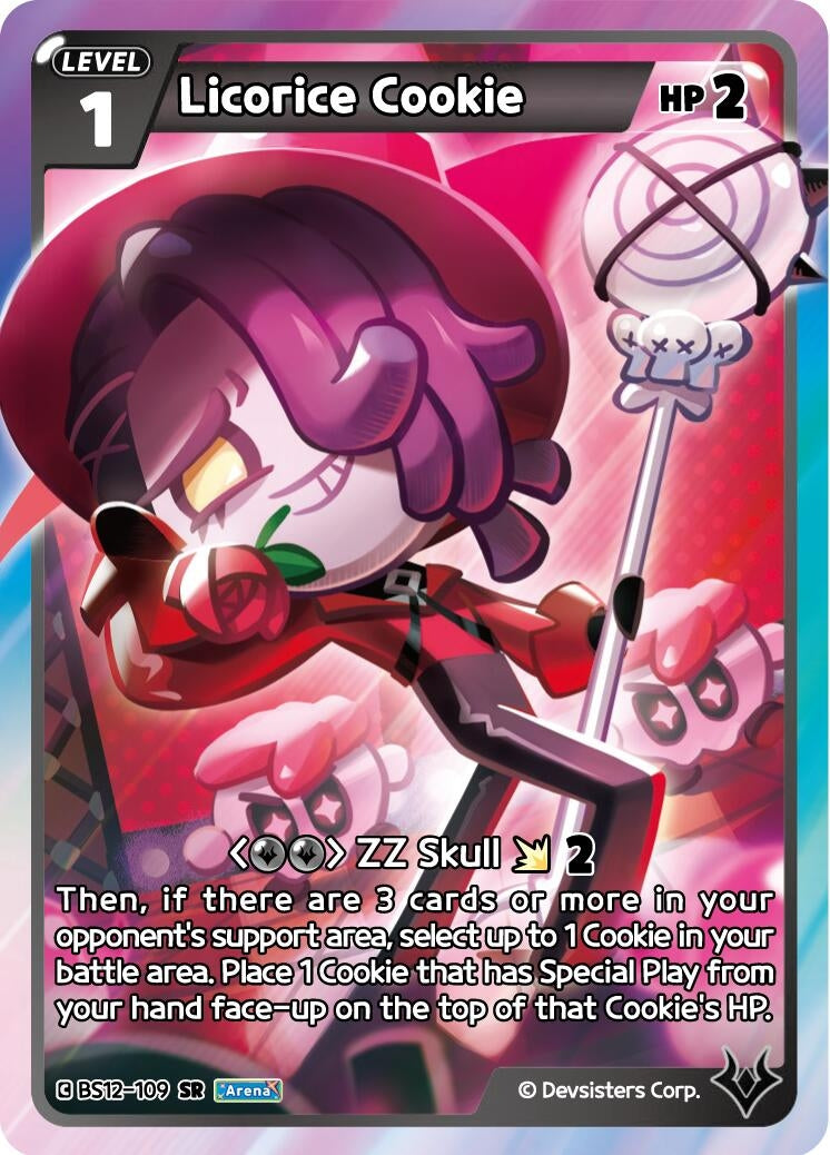 Image for Licorice Cookie (BS12-109) (BS12) - CookieRun: Braverse TCG