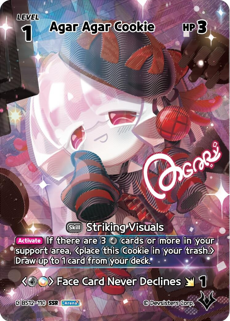 Image for Agar Agar Cookie (SSR) (BS12-110) (BS12) - CookieRun: Braverse TCG