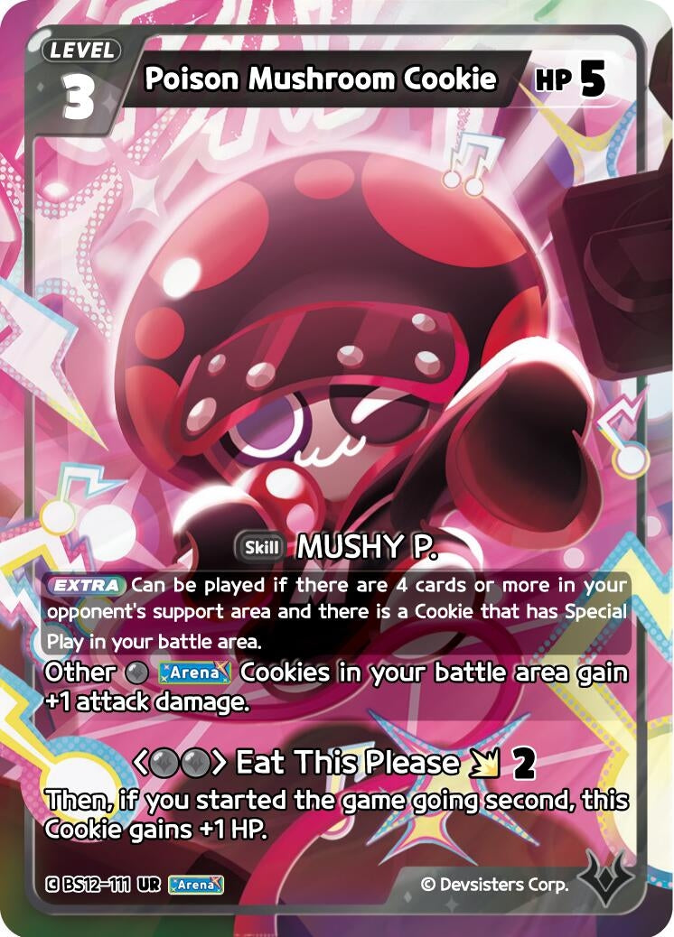 Image for Poison Mushroom Cookie (BS12-111) (BS12) - CookieRun: Braverse TCG