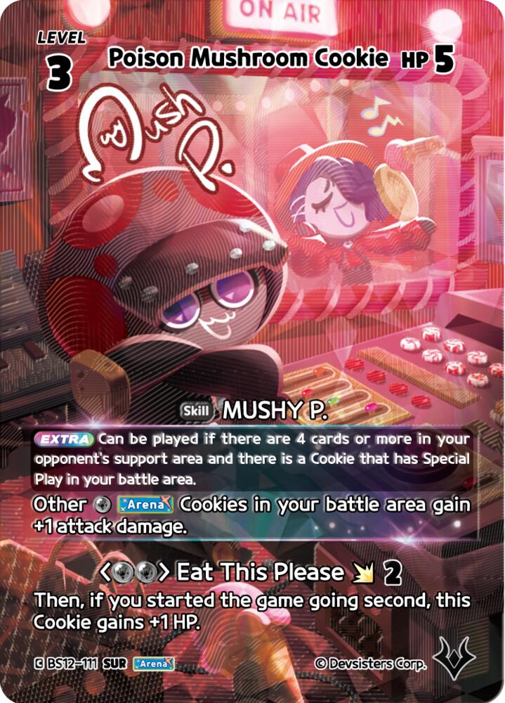 Poison Mushroom Cookie (BS12-111) (BS12)