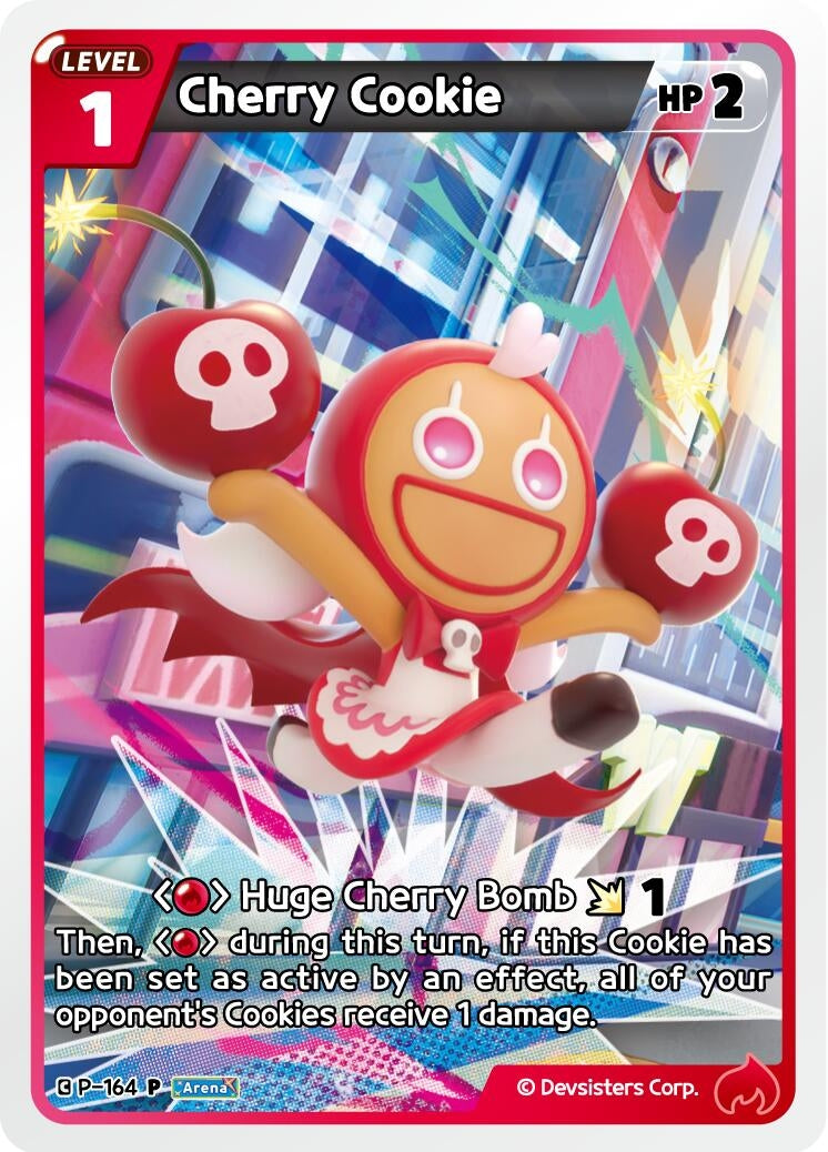 Image for Cherry Cookie (P-164) (P) - CookieRun: Braverse TCG