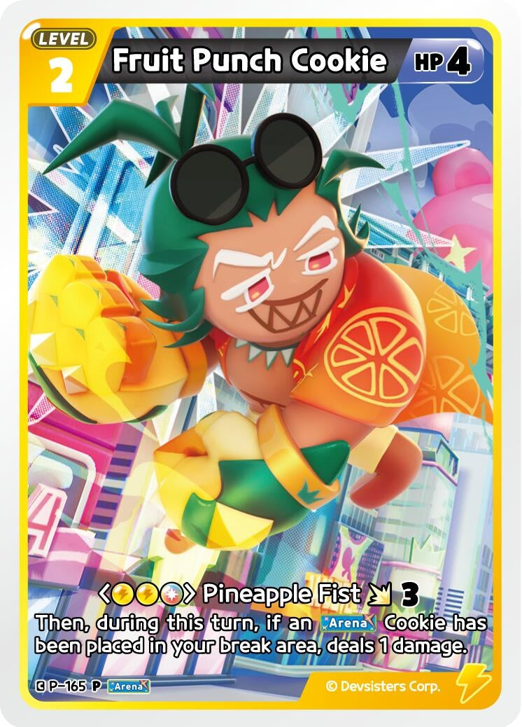 Image for Fruit Punch Cookie (P-165) (P) - CookieRun: Braverse TCG