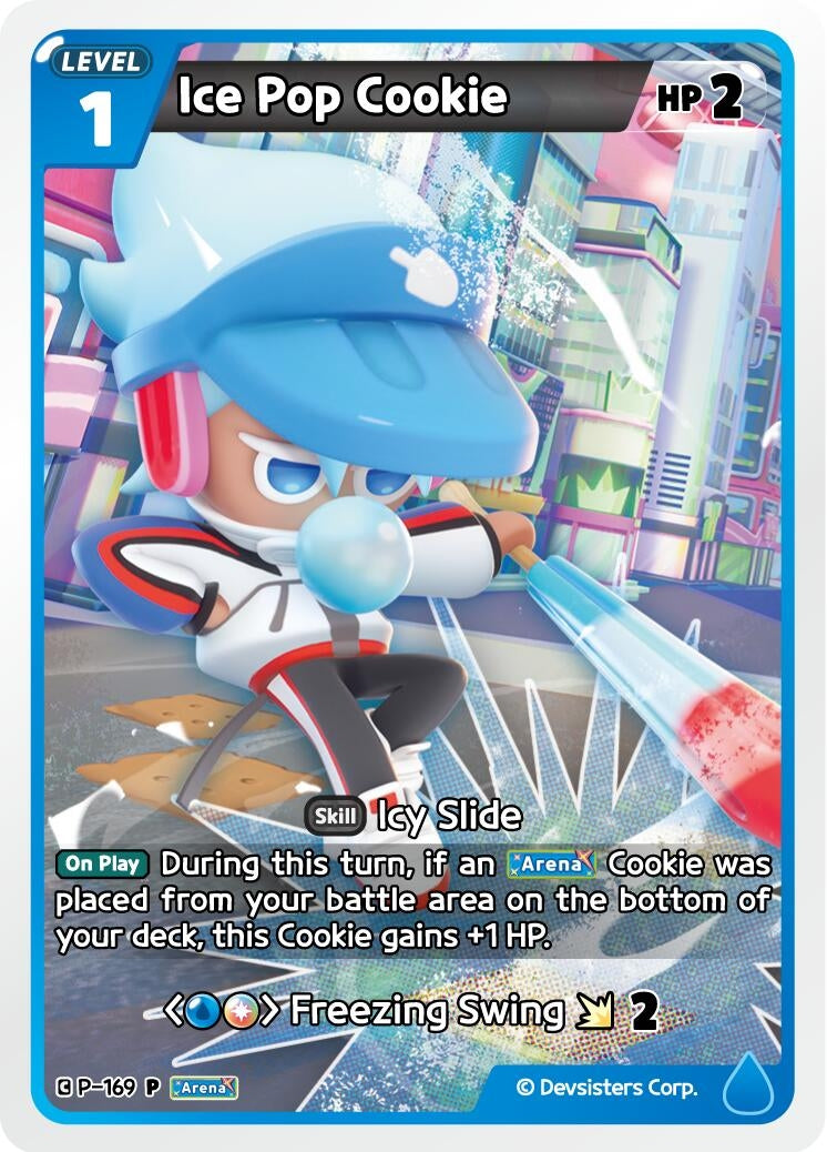 Image for Ice Pop Cookie (P-169) (P) - CookieRun: Braverse TCG