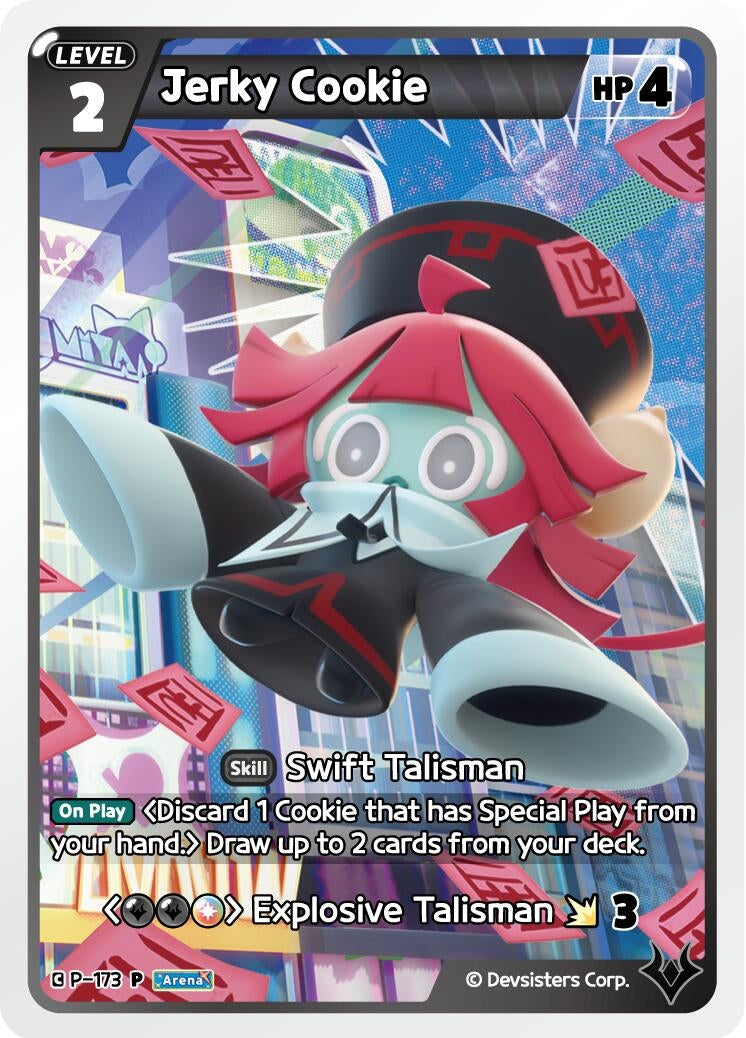 Image for Jerky Cookie (P-173) (P) - CookieRun: Braverse TCG