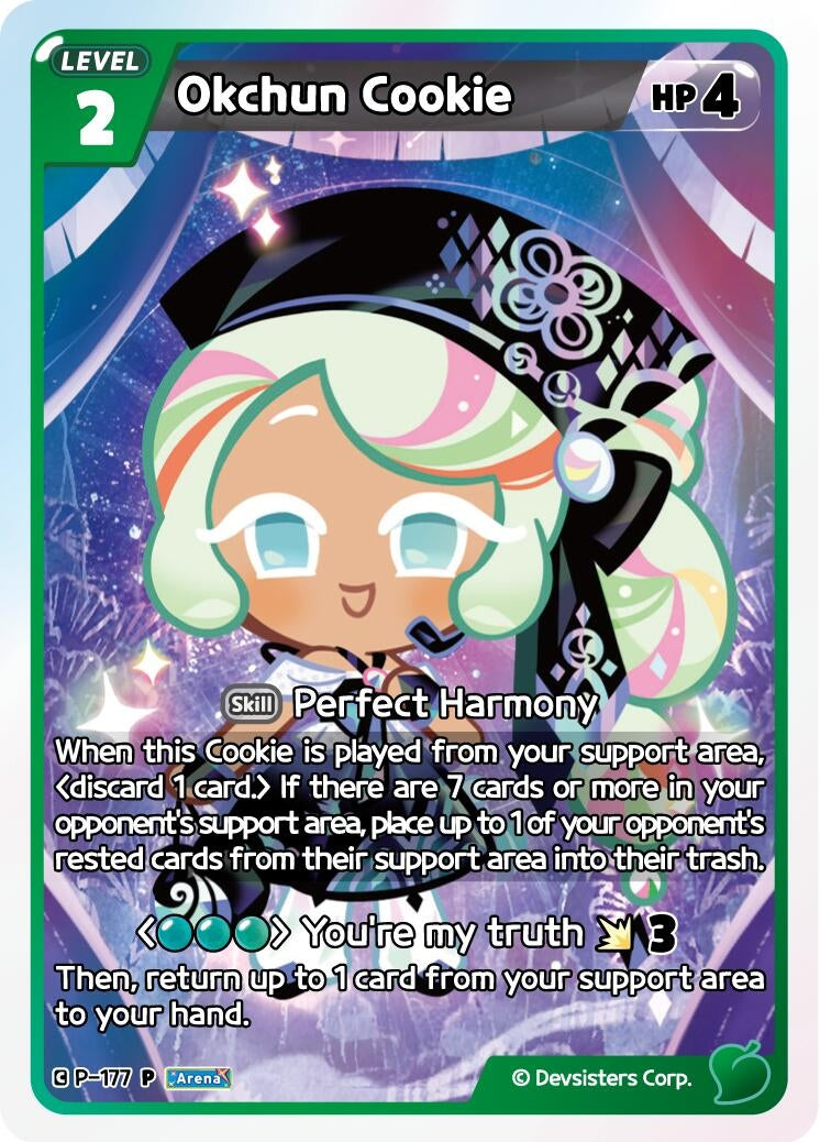 Image for Okchun Cookie (P-177) (P) - CookieRun: Braverse TCG