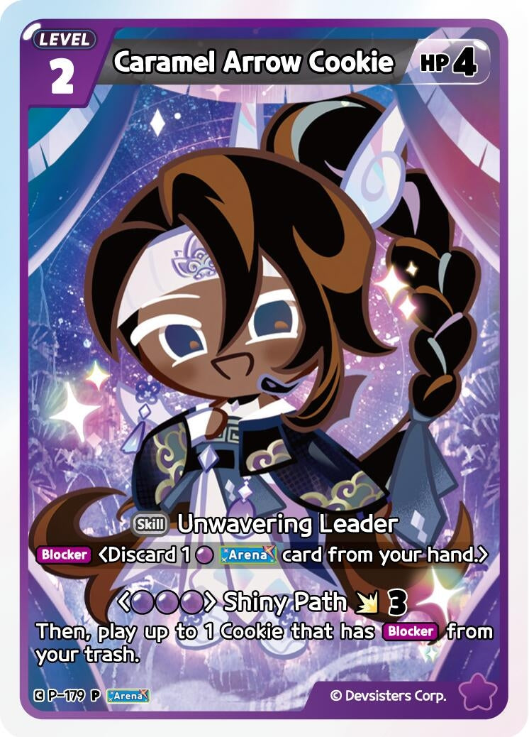 Image for Caramel Arrow Cookie (179) (P-179) (P) - CookieRun: Braverse TCG