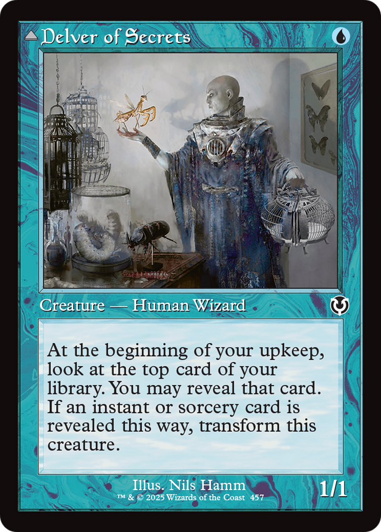 Sondeur de secrets // Aberration insectoïde (Cadre rétro) [Innistrad remasterisé]