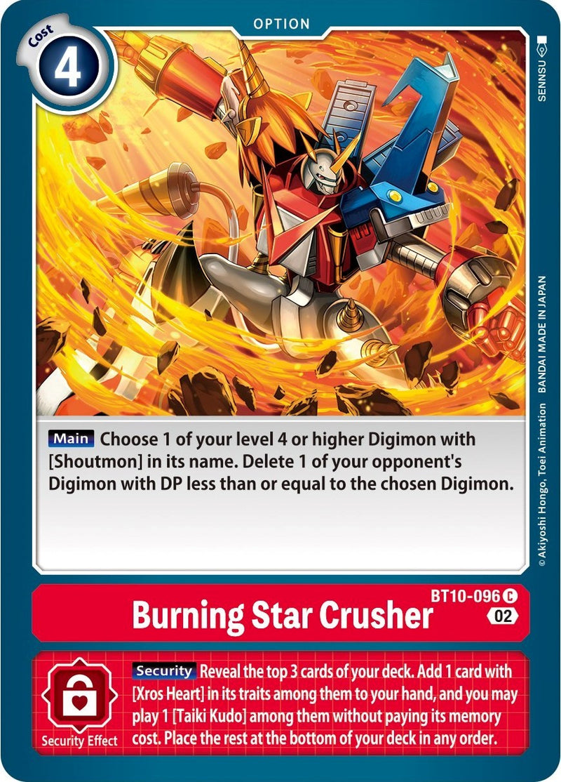 Estrella Abrasadora Destructora [BT10-096] [Encuentro Xros]
