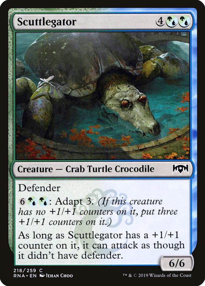 Scuttlegator [Allégeance de Ravnica]
