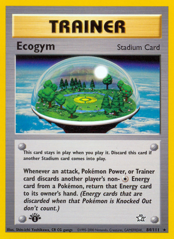 Ecogym (84/111) [Neo Genesis 1re édition]