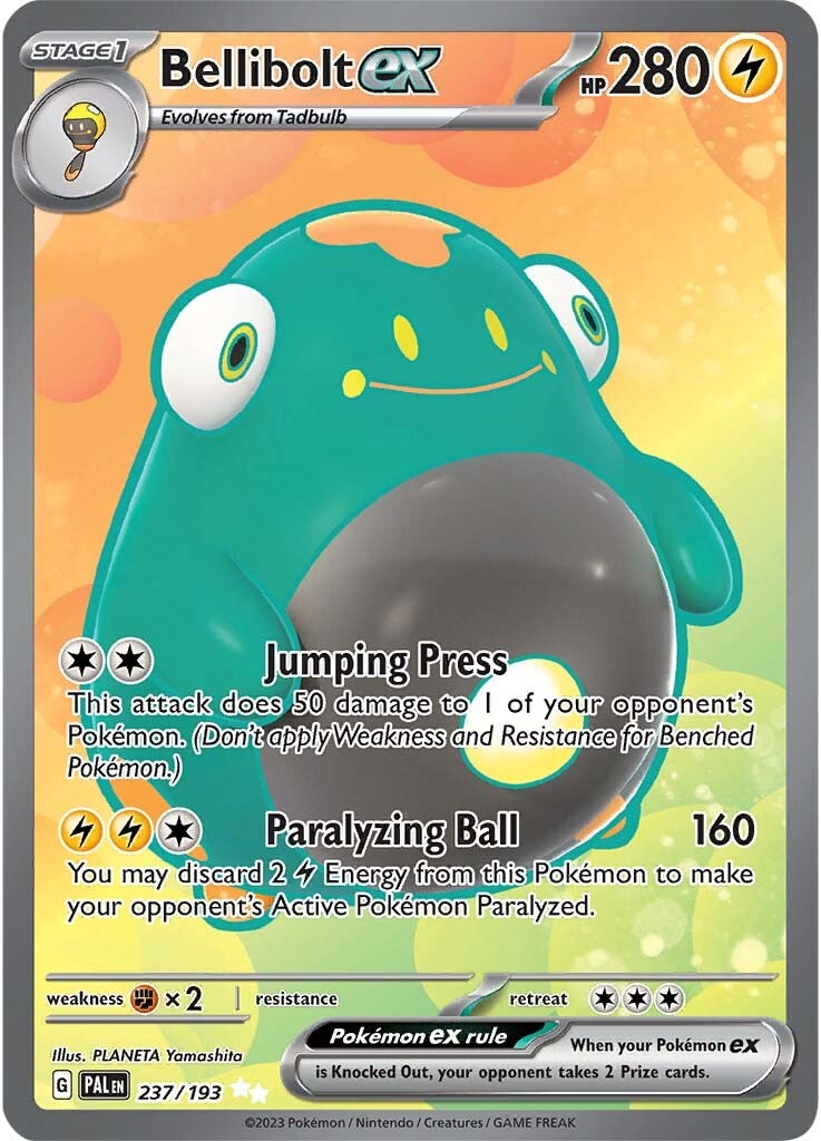 Bellibolt ex (237/193) [Escarlata y Púrpura: Evolución en Paldea]