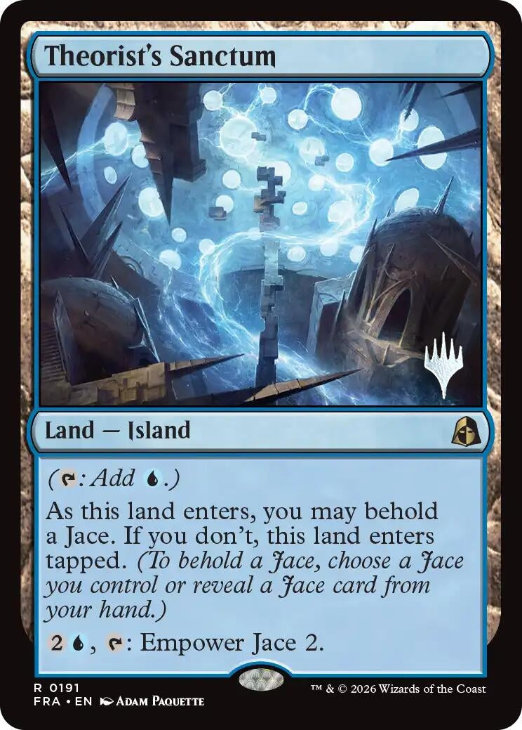 Image for Theorist's Sanctum (191) (PPFRA) - Magic: The Gathering